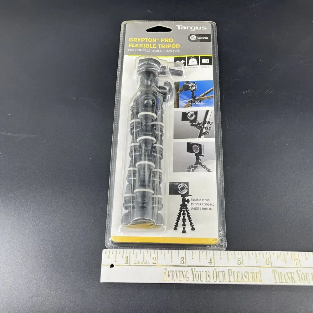 Targus TG-GT80G-101 Grypton Pro XL Flexible Tripod Black Gray (Package Damage)